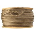 Clean All J3224S0600S Twisted Poly Rope Spool Tan - 0.37 in. x 600 ft. CL2516094
